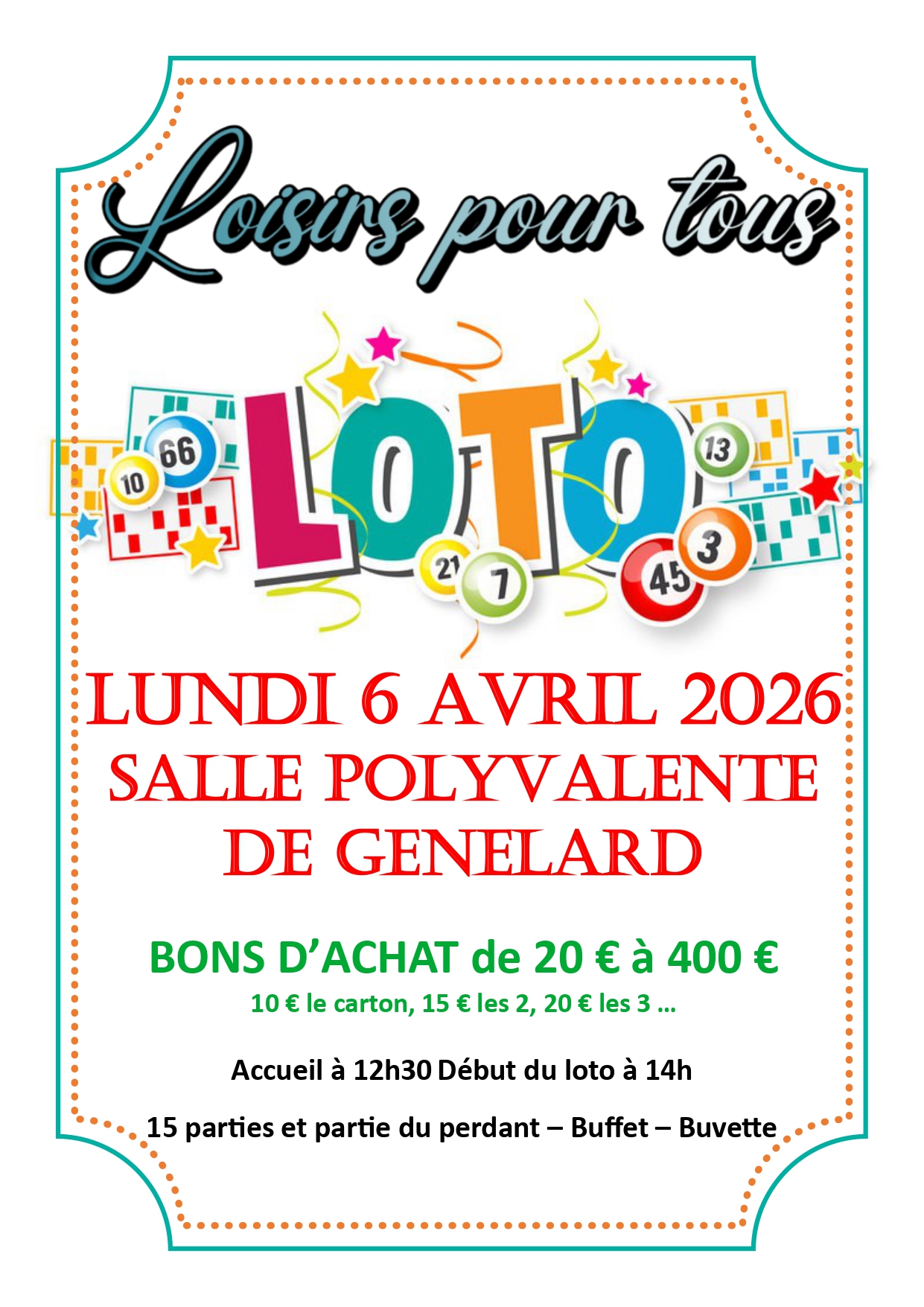 Loto de Loisirs pour tous
