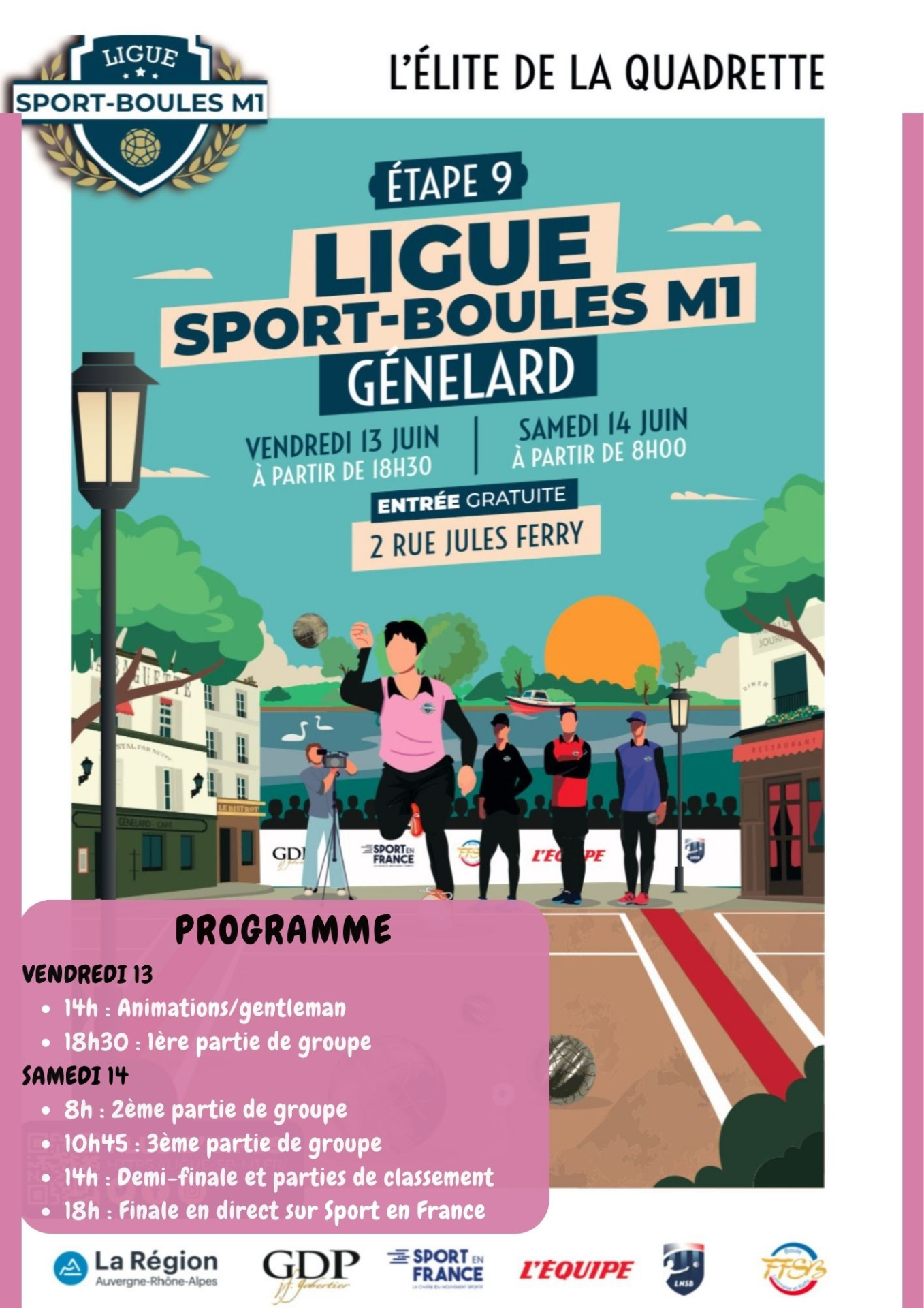 Ligue sport-boules M1